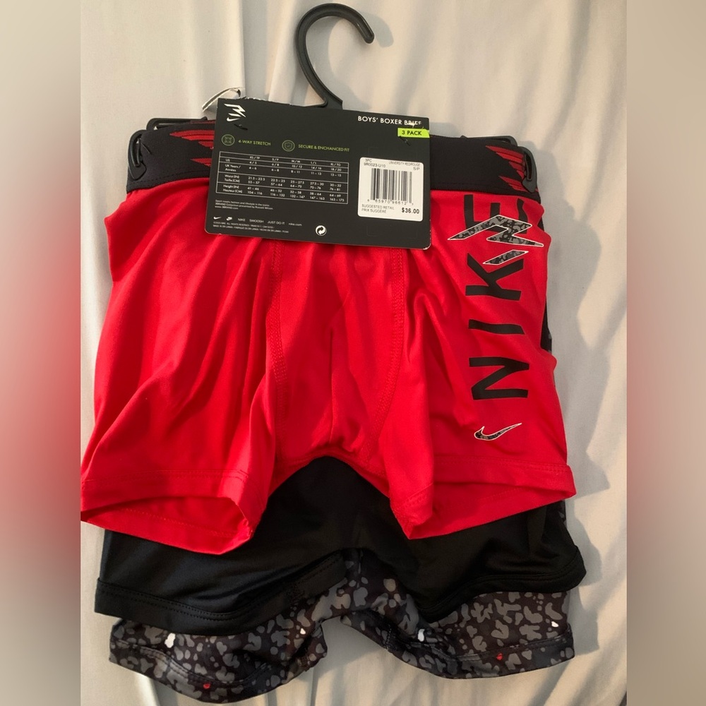 Nike Boys Boxer Brief Dri-Fit Underwear Size small